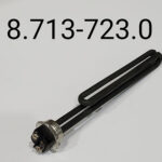 Heating Element, 2Kw/120V/1Ph, 1"Npt, Ms, 9"L, W/S