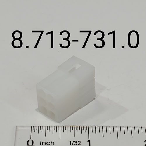 Connector, Electrical 6 Pin , Female
