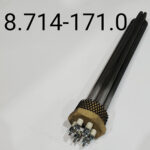Heating Element 6KW/480V/3PH, 2″NPT, Brass, 15-1/4″