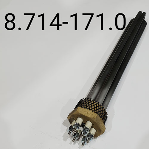 Heating Element 6KW/480V/3PH, 2″NPT, Brass, 15-1/4″