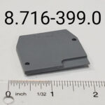 End Cover, Entrelec, 11836816 P-ON