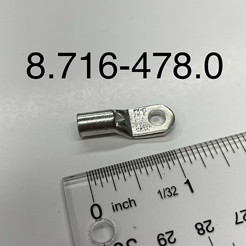 Connector Terminal Ring Tongue Non,Ins