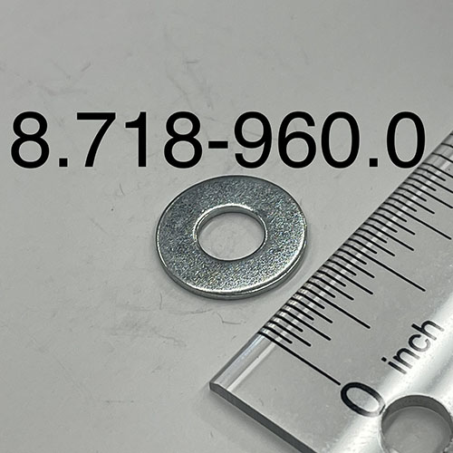 Washer, Flat, 3/16, Zinc Plated