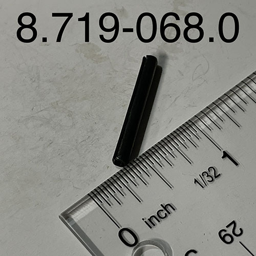 Pin, Roll 1/8" X 1" Steel