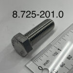 BOLT, 1/2-13 X 1-1/2, HH, SS