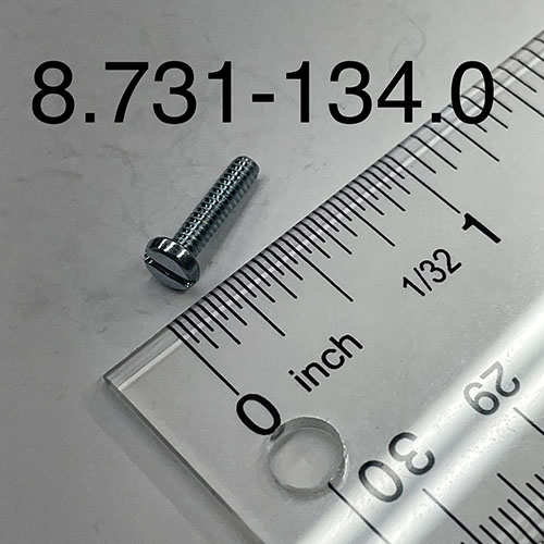 Screw, 4-40 X 1/2", Slotted P/H M/S Zi