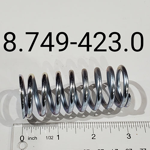 Spring, 1.25"Od X 3 L X 148, 9.25 Coil