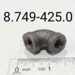 Pipe, Elbow 90Deg, 1/8″ Black