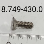Screw, 10-24 X 5/8″ FLSCKTHD SS
