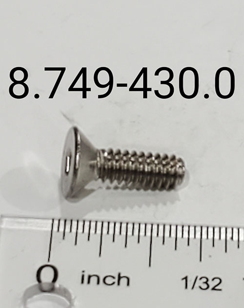 Screw, 10-24 X 5/8″ FLSCKTHD SS