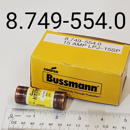 Fuse, Class J 15 Amp