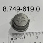 Pipe, Cap, 3/4″ SS