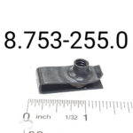 NUT, EXTRUDED U-NUT, 1/4″-20