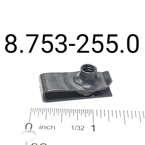 NUT, EXTRUDED U-NUT, 1/4″-20