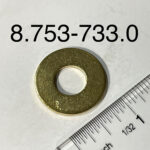 Washer, 7/16 NOM, Brass