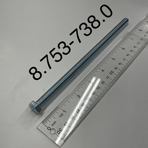 Bolt, 3/8-16 X 8", Full Thread