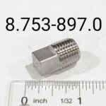 Plug, Pipe,1/4, 304SS