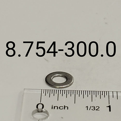 Washer, Flat, #10, 18-8, SS