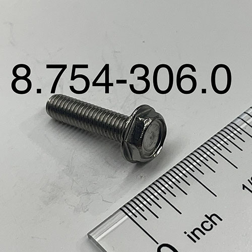 Screw, 10-32 X 3/4″, Hex Washer Head, SS