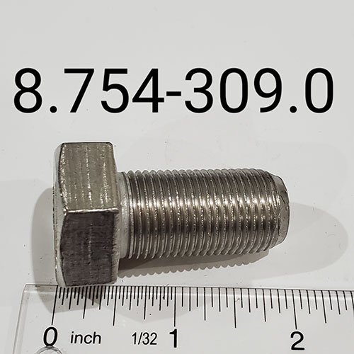 Screw, 3/4" X 1-1/2", Hh, Cs, Ss
