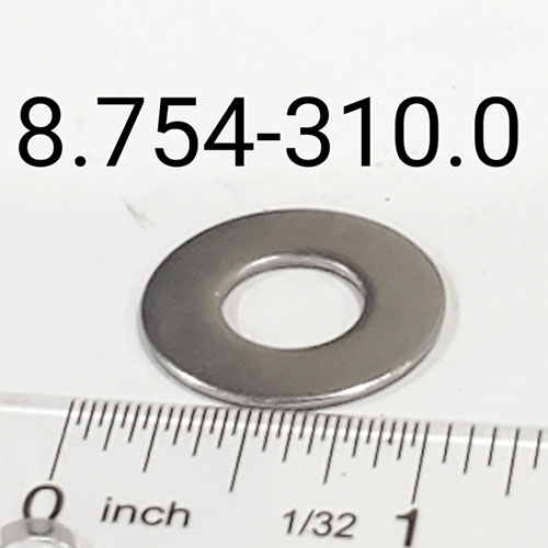 Washer, 3/8″ 18-8, Flat, SS