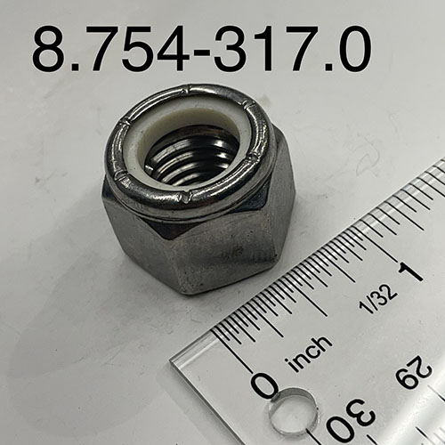 Nut, 5/8″ – 18, NYLOC, 316 SS