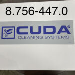 Label, Cuda Cleaning Systems Logo, M