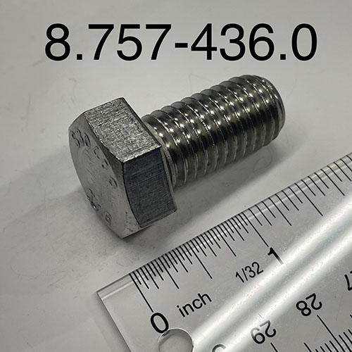 Bolt, Hex, SS, 5/8″-11 X 1-1/4″ Grade 18-8
