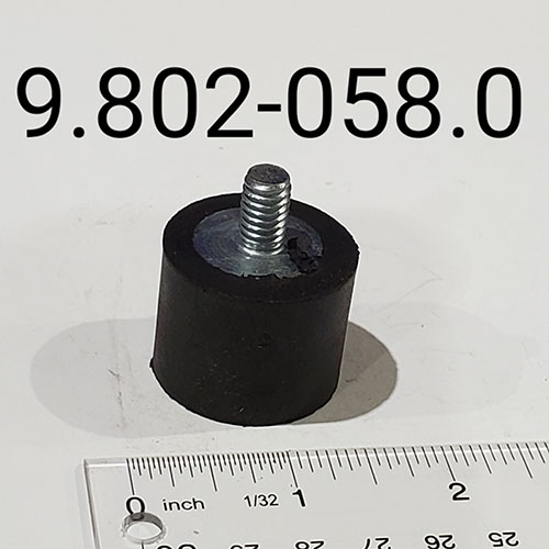 BUMPER,RBR1’W/BOLT,5/16’X1-1/4′,6156