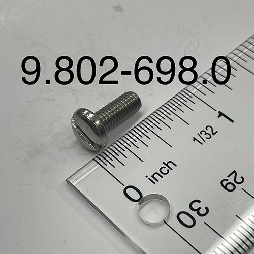 Screw, 10-32″ X 1/2″ Slot Pan, MS