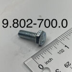 BOLT, 1/4-20 X 3/4″, NC HH, Zinc