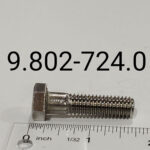 Bolt, 3/8 X 1-1/2″ HH NC SS