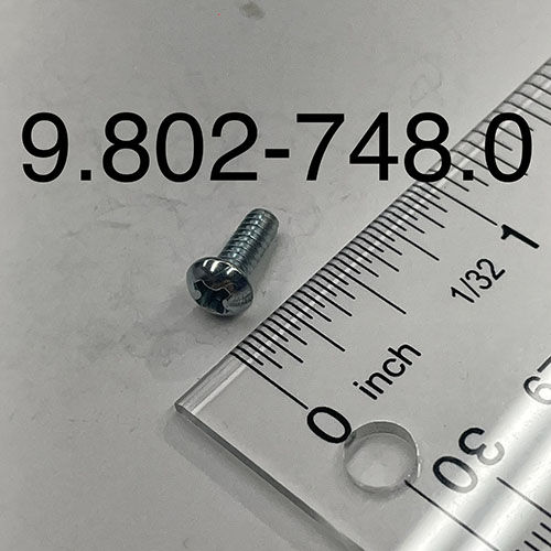 Screw, 6/32″ X 3/8″, RND HD MCH