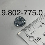 Nut, 1/4″ Flange, ZN