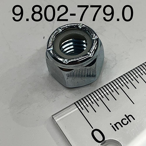 Nut, 3/8", Esna, Nc