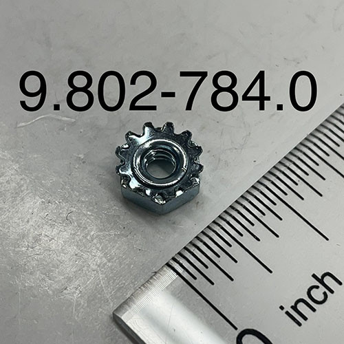 Nut, 6-32 KEPS