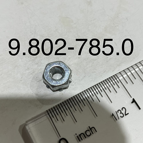 NUT, 8/32″, KEPS