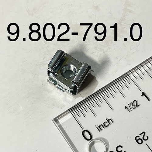 Nut, Cage, 10/32″ X 16 GA