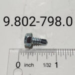 Screw, #10 X 1/2″, Tek Hex Head
