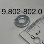 Washer, 1/4″ Flat SAE Zinc