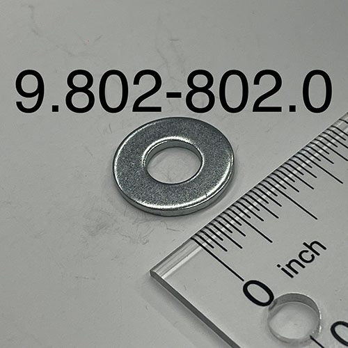 Washer, 1/4″ Flat SAE Zinc
