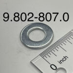 Washer, 3/8″, SAE, Flat Zinc