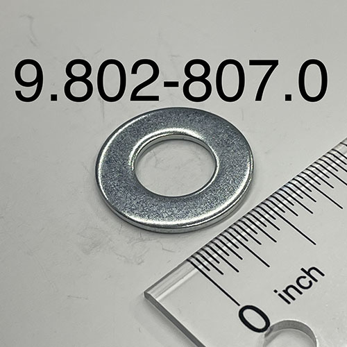 Washer, 3/8″, SAE, Flat Zinc