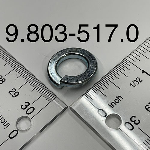 WASHER, 1/2″, SPLIT RING LOCK, ZINC