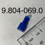 Disconnect, Female Fully INS .250, Blue