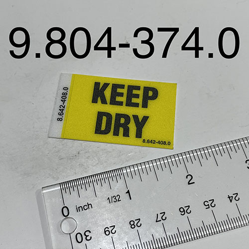 Label, Keep Dry