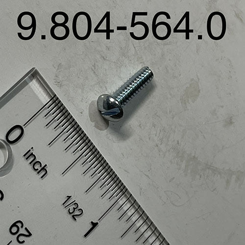 Screw, 6-32 X 1/2 Pl Sltd Rhd (735226)