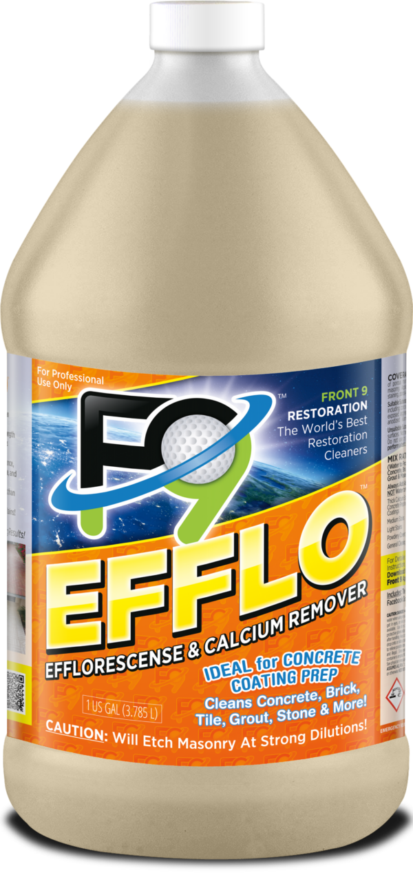 F9 Efflo: Efflorescence and Calcium Remover