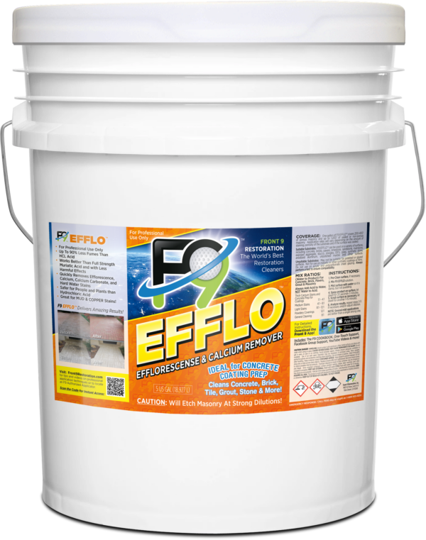 F9 Efflo: Efflorescence and Calcium Remover