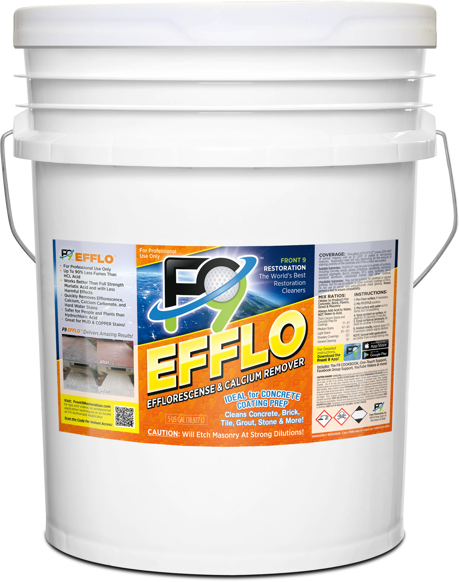 F9 Efflo: Efflorescence and Calcium Remover - Image 3